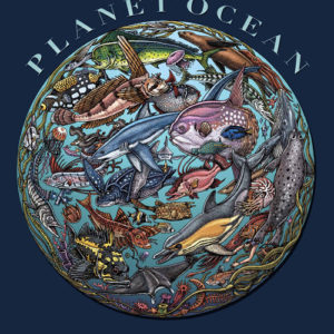 Ray Troll Planet Ocean T-shirt